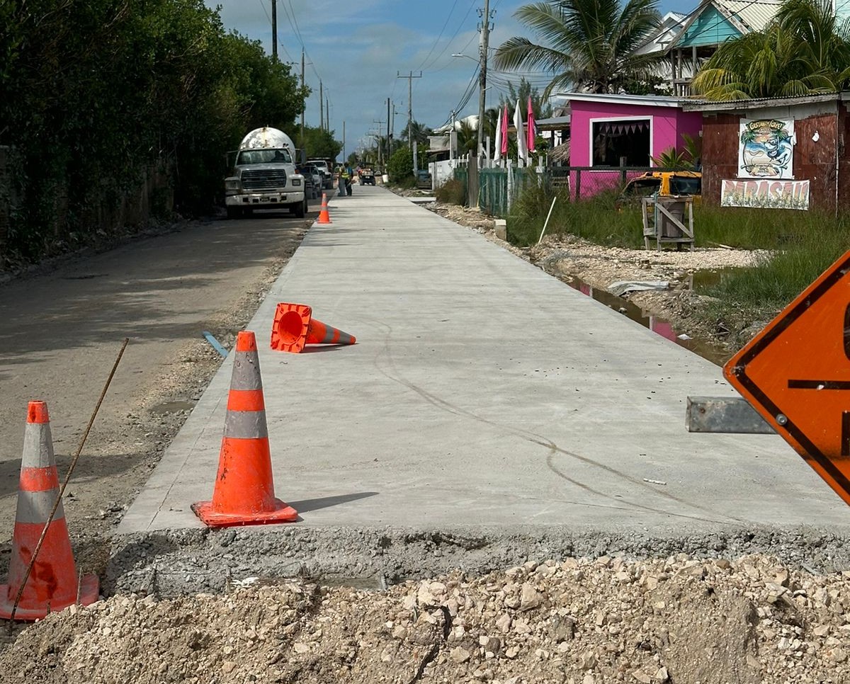 Work Advances on Marina Drive to Improve Road Conditions