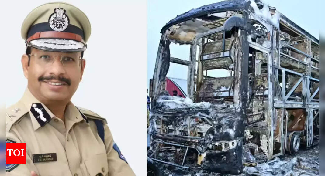 ‘Drunk drivers are terrorists’: Hyderabad top cop on Kurnool bus fire that killed 20; calls it ‘a criminal act of negligence’ | Hyderabad News