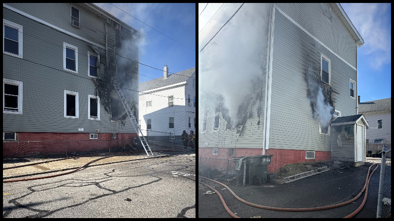 13 displaced after fire in Providence