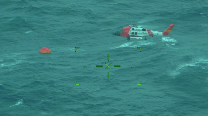 5 rescued from sinking sailboat offshore from NC's Cape Hatteras, U.S. Coast Guard says