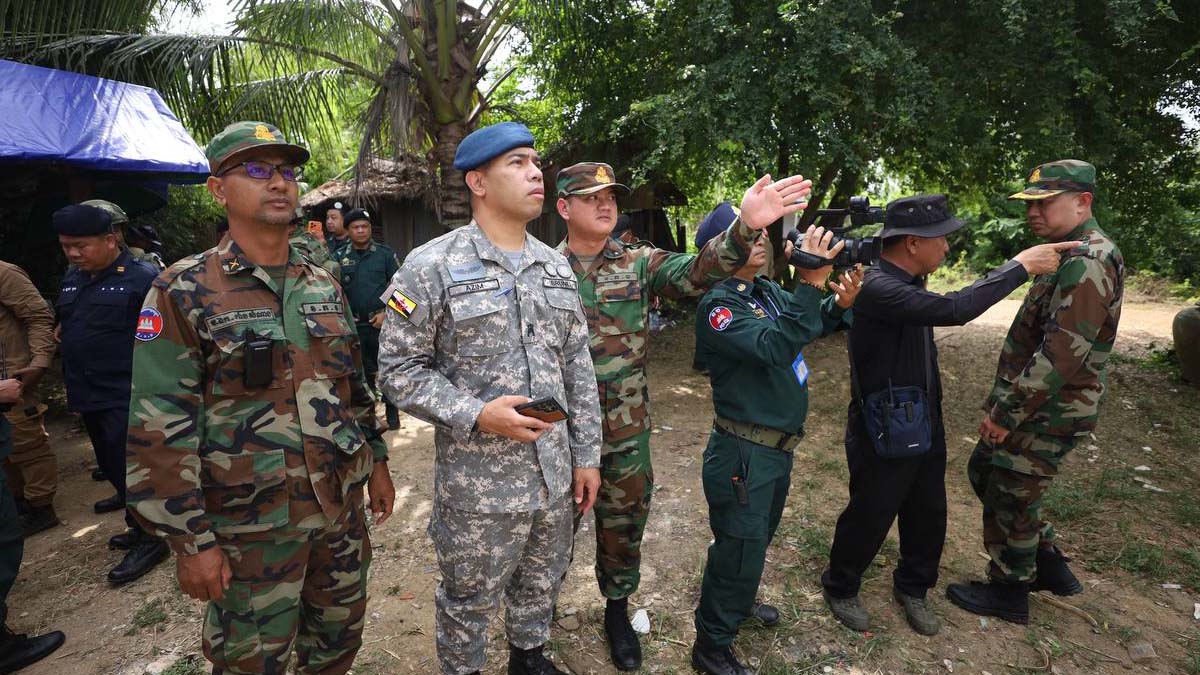 ASEAN observers halt ceasefire verification in Pursat after weapon blast on Thai side