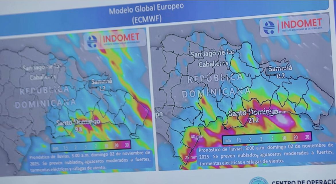 Active tropical wave threatens heavy rains in the Dominican Republic, where the ground is already saturated