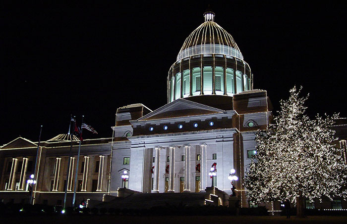 Arkansas State Capitol Lighting Ceremony to be Livestreamed