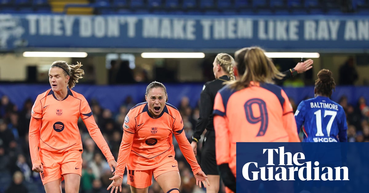 Barcelona peg back Chelsea before TV blackout delay to hit WCL summit | Women's Champions League