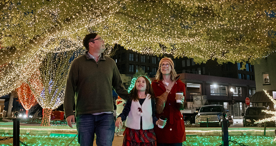 Bentonville Mountain Bikes, Museums and Christmas: City’s Holiday Celebrations Recall Rockwell, Hallmark Sets