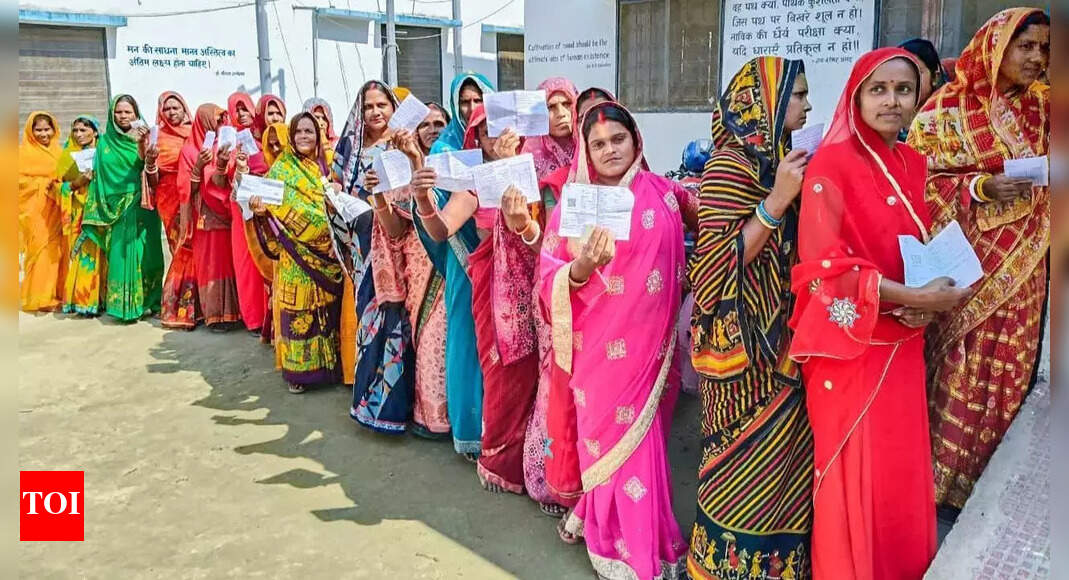 Bihar polls: Phase 1 sees 'historic' 64.66% voter turnout, Muzaffarpur top list; deputy CM's convoy attacked - key points | India News