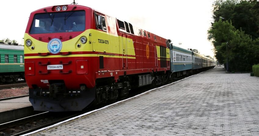 Bishkek suburban train schedule changed -