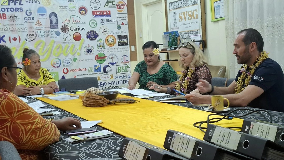 Canada Fund for Local Initiatives (CFLI) Partnership visit to SVSG