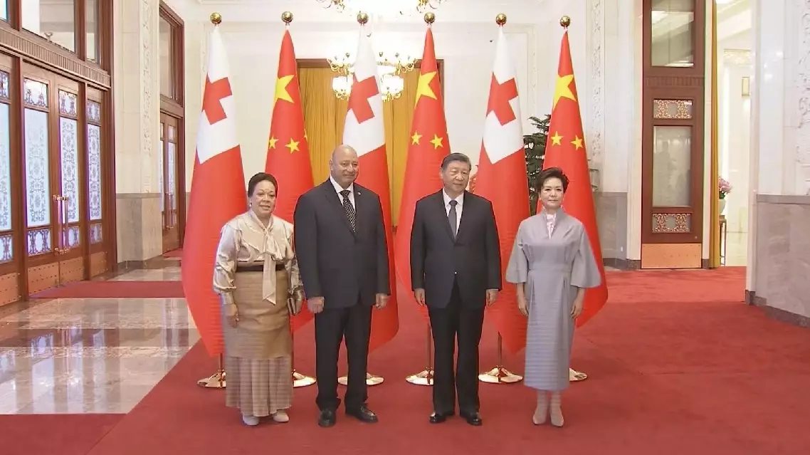 China and Tonga deepen ties as Xi meets King Tupou VI in Beijing