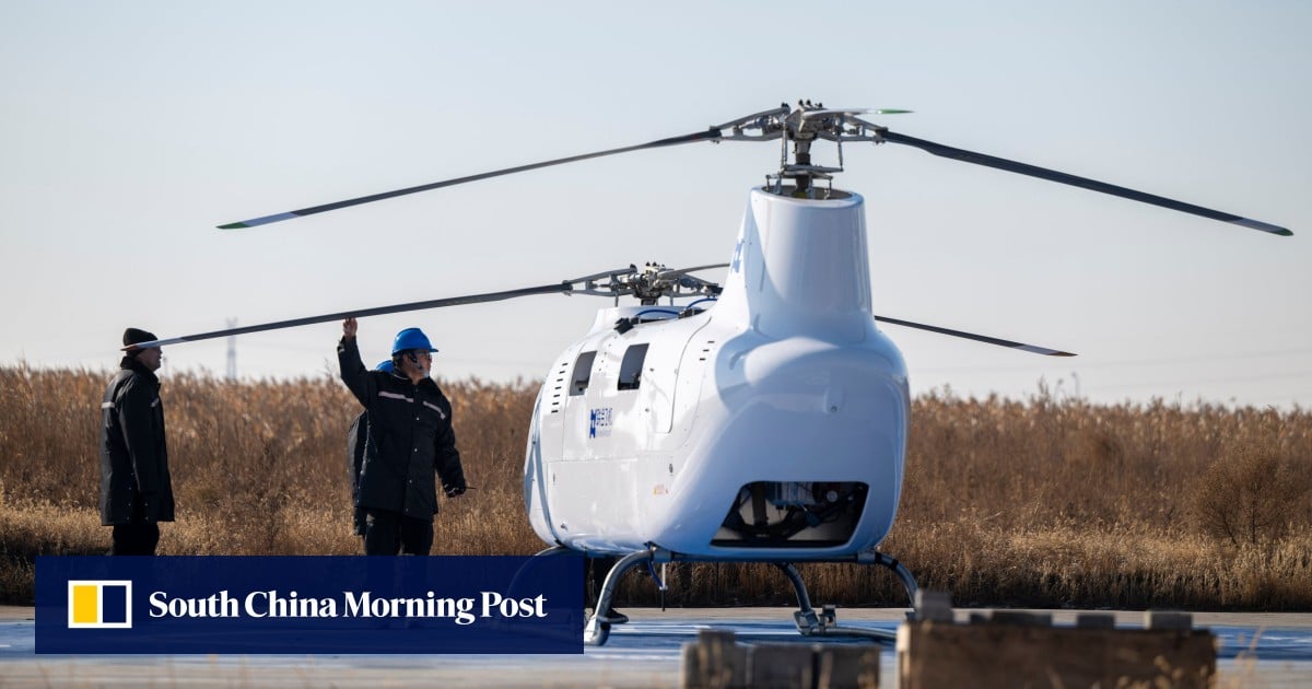 China’s Chinook-style heavy-duty helicopter drone makes debut with successful test flight