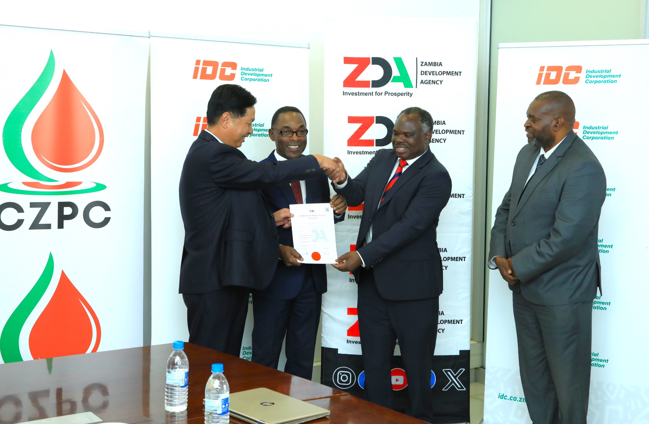 Chinese company receives investment license for $1.1 billion Ndola refinery project