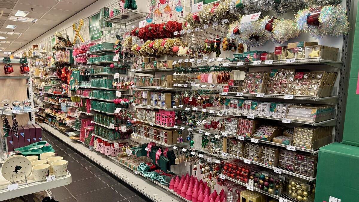 Halloween decorations are increasingly sharing the limelight with Christmas decorations.