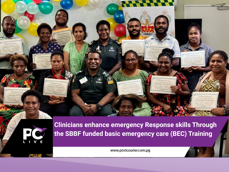 Clinicians enhance emergency Response skills through the SBBF funded basic emergency care (BEC) training