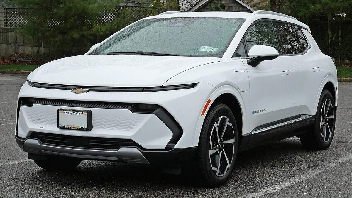 A Chevrolet Equinox electric vehicle. Vianode, a group that makes low-carbon synthetic graphite for EV batteries, opted to set up in Canada where it secured an offtake agreement with General Motors, the parent company of Chevrolet