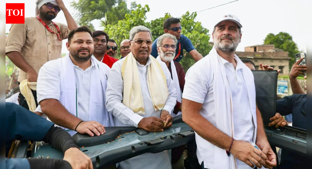 Congress netas blame excessive focus on 'vote chori' for Bihar debacle | India News