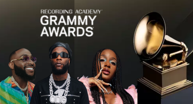 Davido, Burna Boy, Ayra Starr lead African nominess for 2026 grammy awards