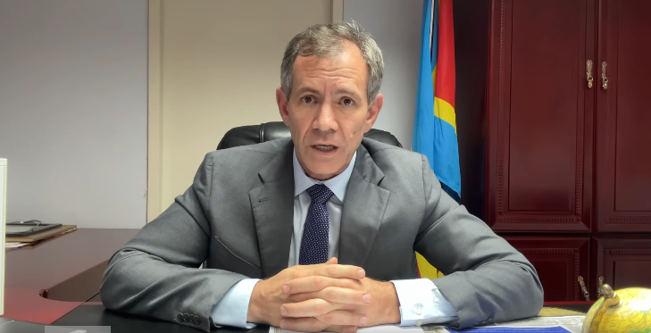 Minister of Finance Neal Rijkenberg