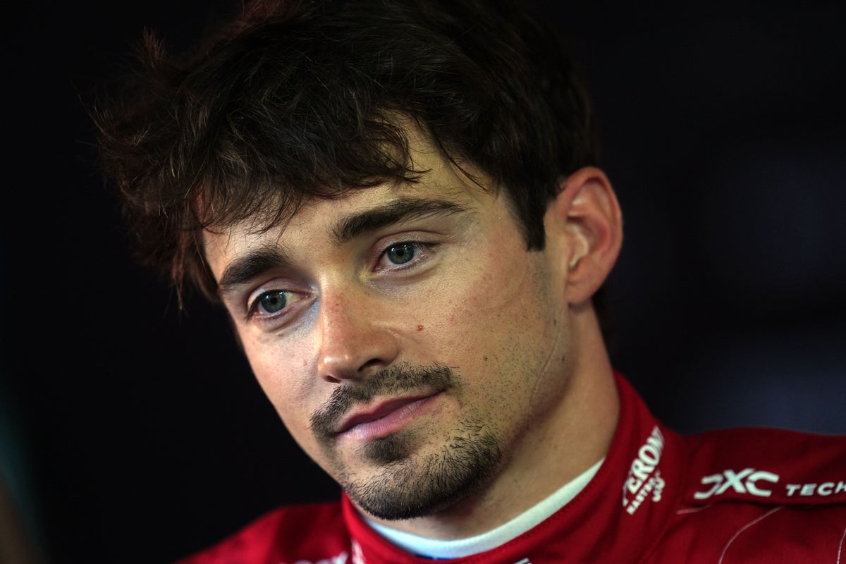 Ferrari’s Charles Leclerc fastest in Las Vegas Grand Prix opening practice