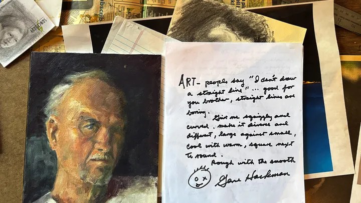 Gene Hackman's artwork, cinema memorabilia, and more up for auction