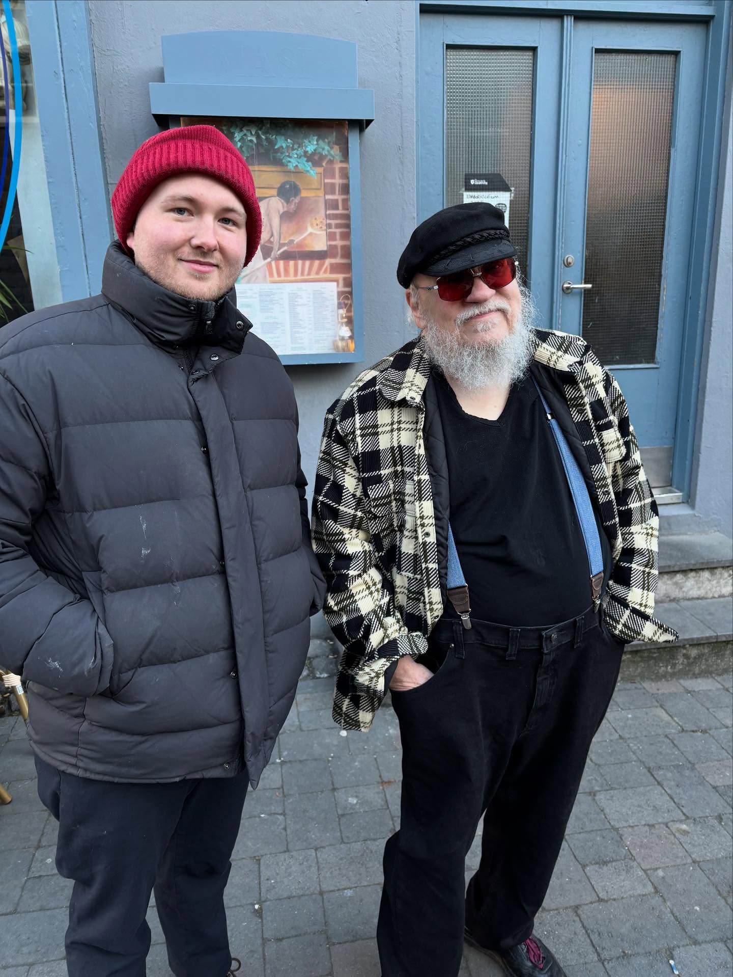 George R.R. Martin Charms Iceland, Discusses Edda and Sagas