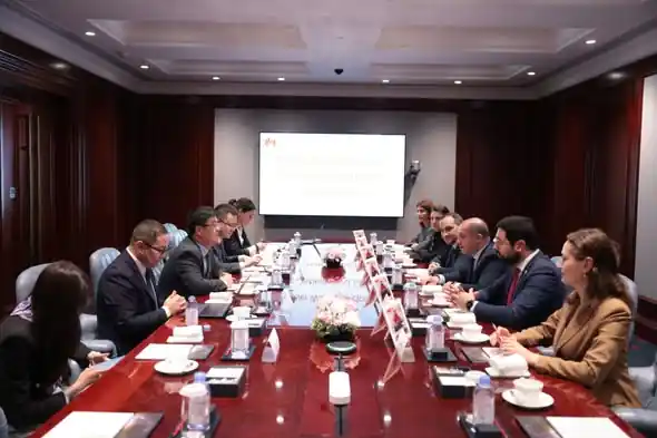 Georgian Education Minister meets Huawei VP in China
