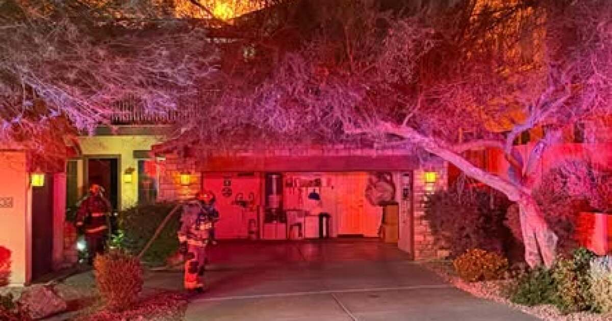 Goodyear home destroyed after bathroom fan sparks fire