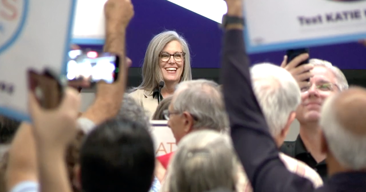 Governor Katie Hobbs campaigns in Phoenix as reelection race heats up
