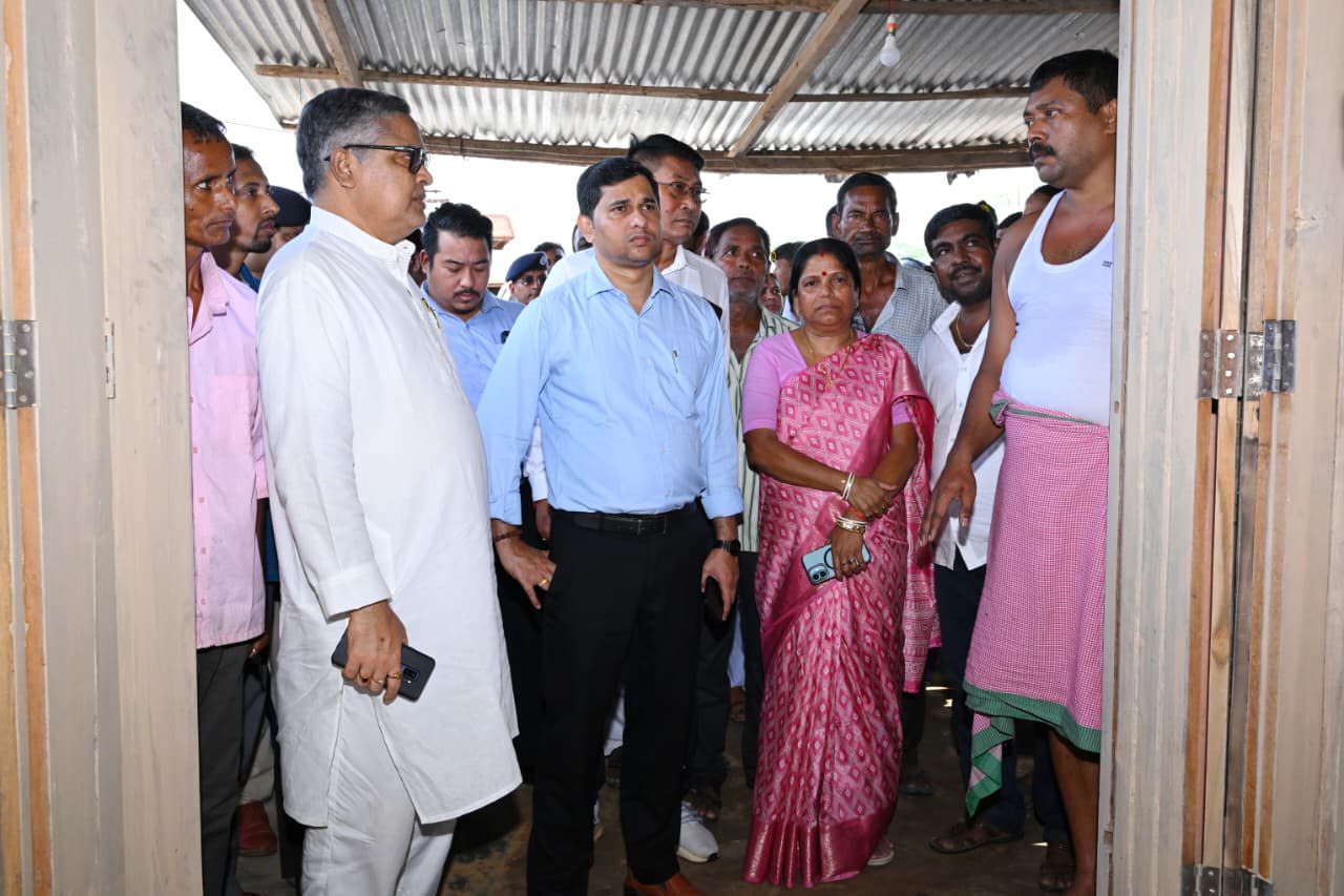 High level BJP delegation visits violence torn Santirbazar