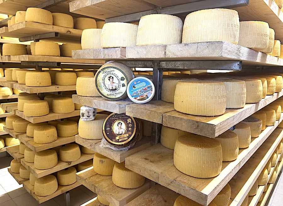 Cheese factory on Mykonos