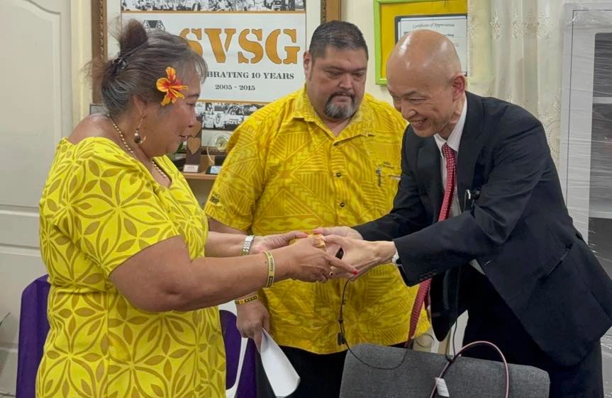 Japan and Samoa justice Officials visit SVSG