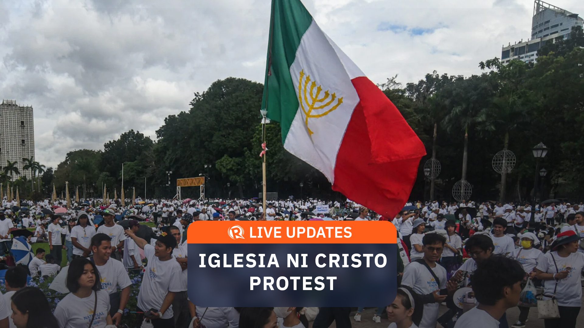 LIVE UPDATES: Iglesia ni Cristo rally