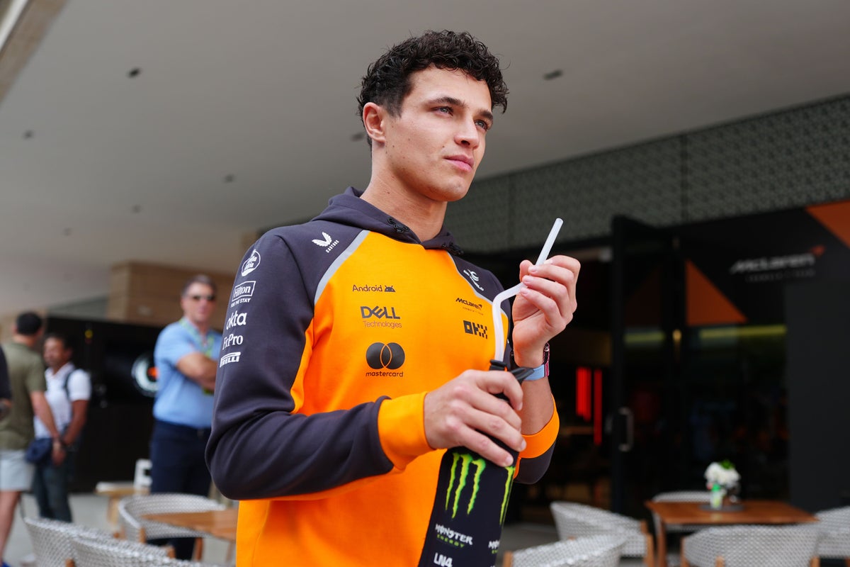 Lando Norris beaten by title rival Oscar Piastri in Qatar practice