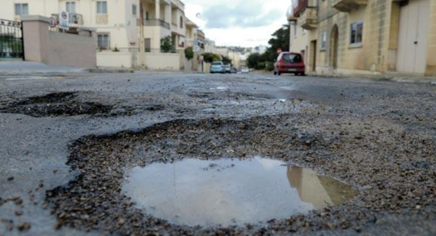 Malta’s road agency counts potholes and sign repairs among its '1,000 projects'