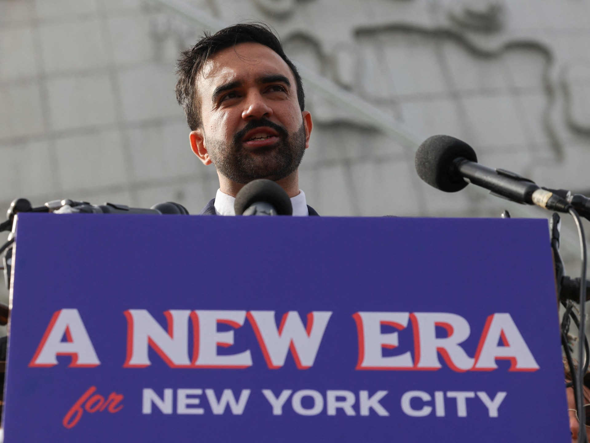 Mamdani kicks off New York City transition after historic victory | Donald Trump News