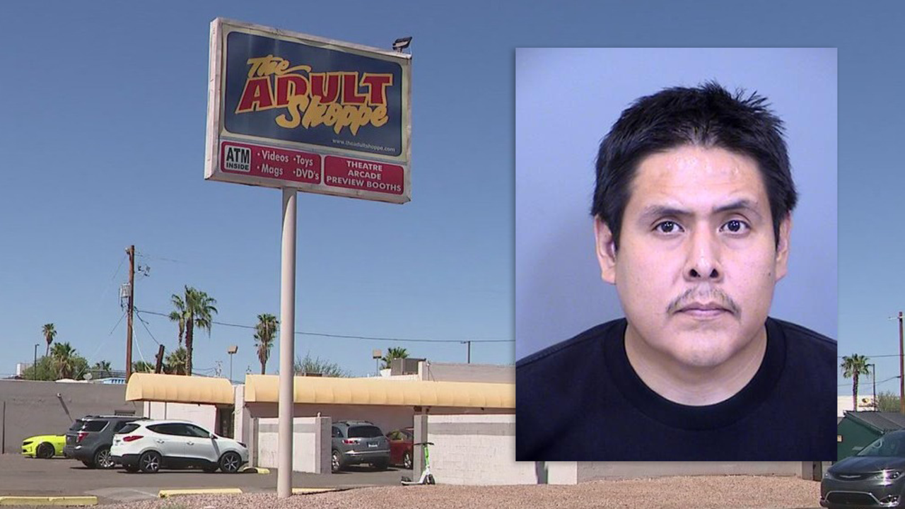 Man sentenced for leaving kids in hot car outside Phoenix adult shop