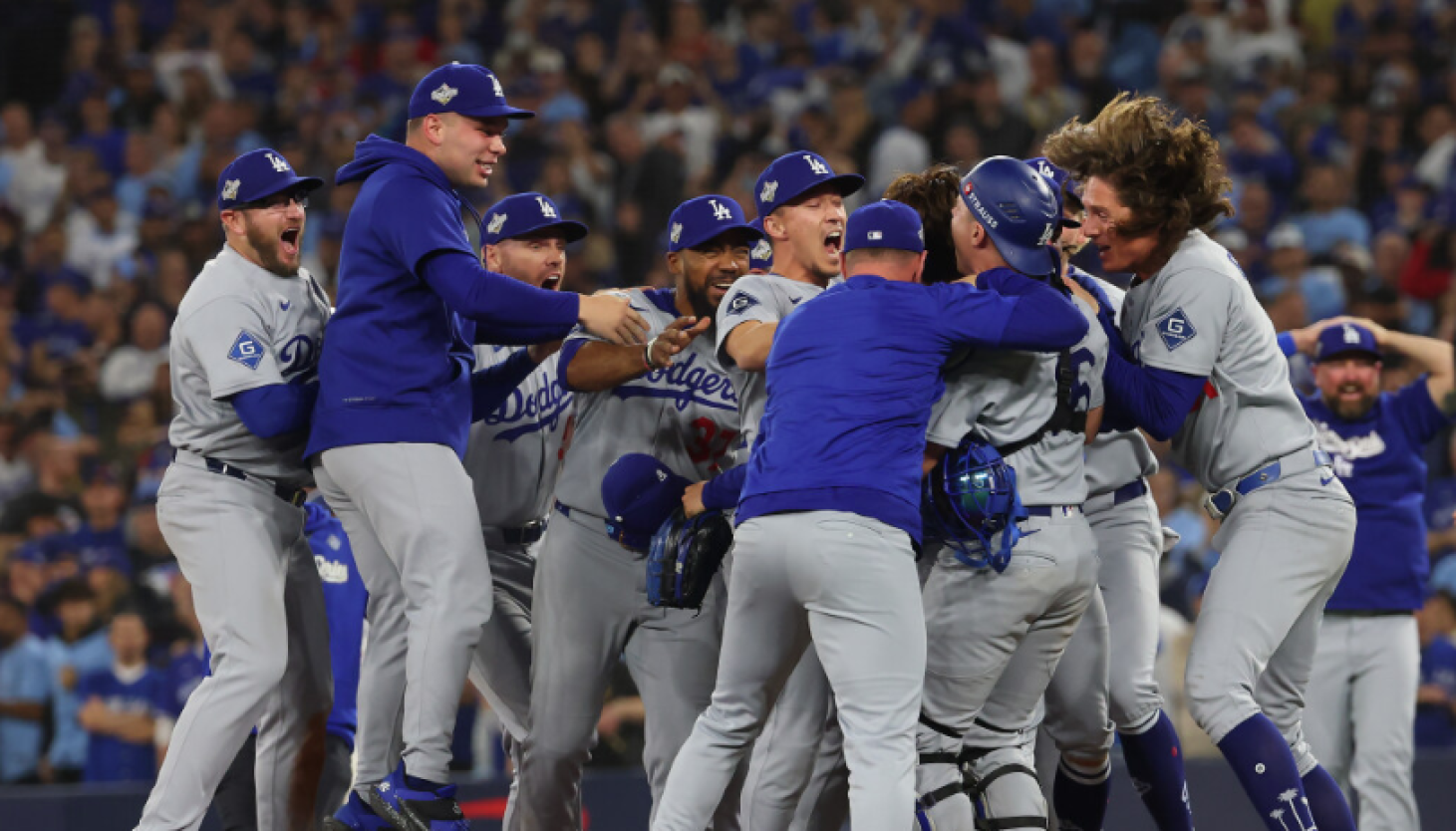 Miguel Rojas, Will Smith hit clutch homers to lead Dodgers past Blue Jays to win World Series
