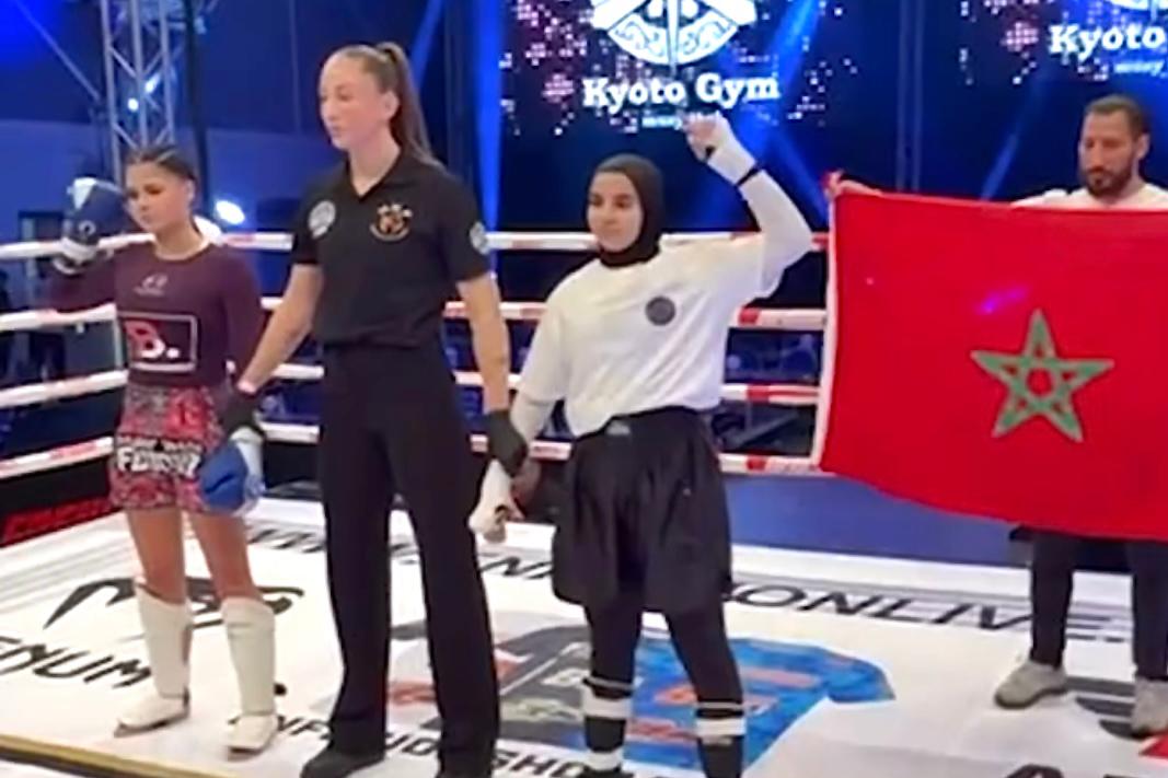 Moroccan Yasmine Salhi Wins Enfusion World Kickboxing Title