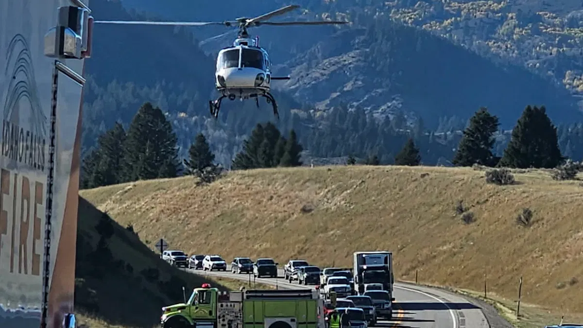 File: Motorcyclist life-flighted, October 9, 2025