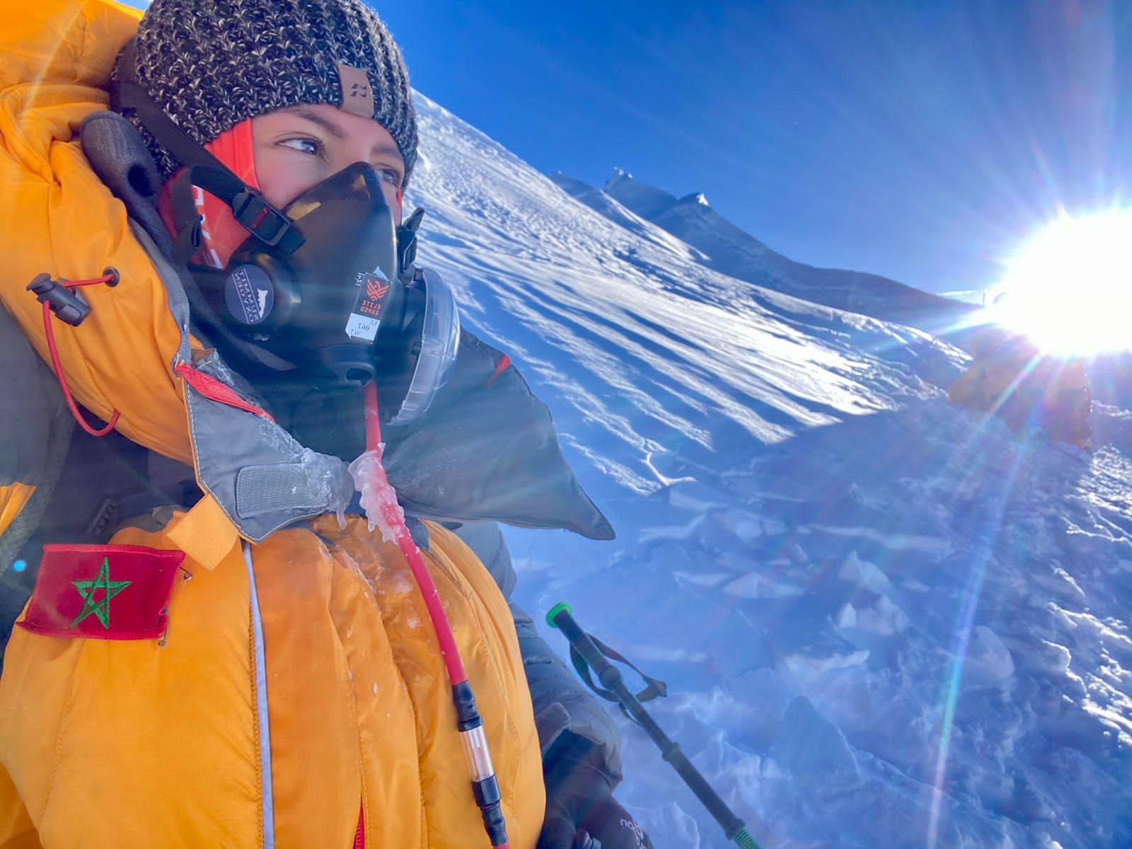 Moroccan adventurer and high-altitude mountaineer Nawal Sfendla