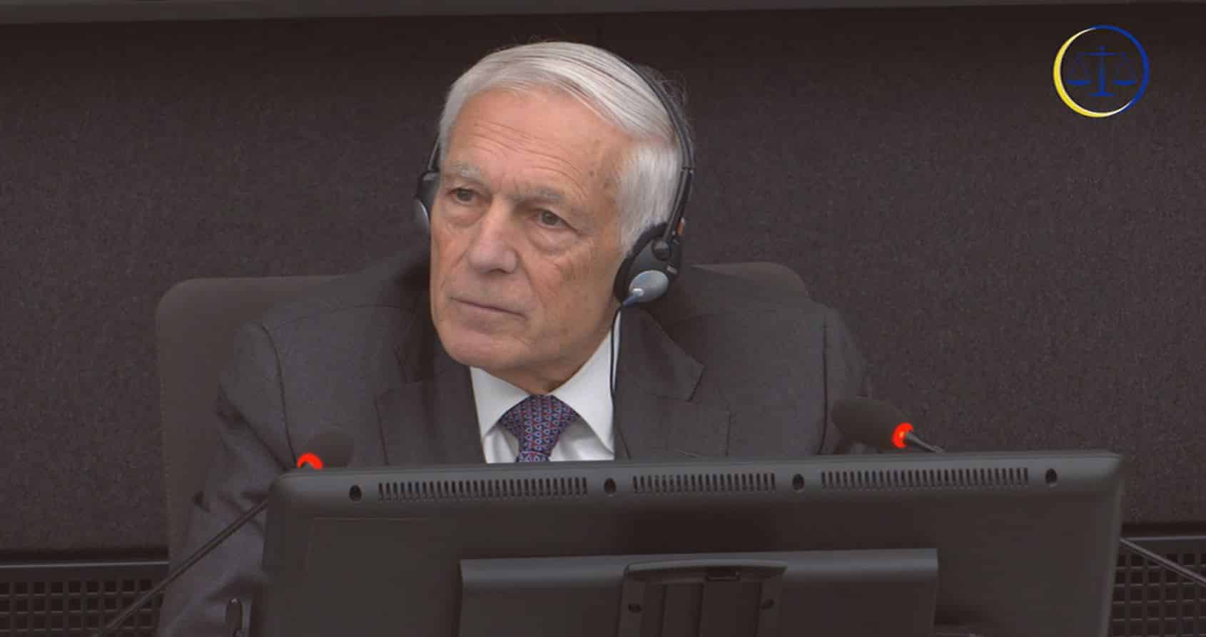 NATO Ex-Commander Wesley Clark Testifies in Defence of Kosovo's Thaci