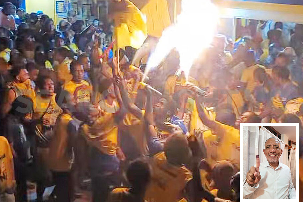 NDP romps home 14-1 - Searchlight