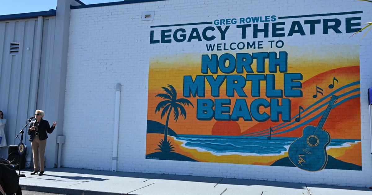 New mural adorns North Myrtle Beach theater | News