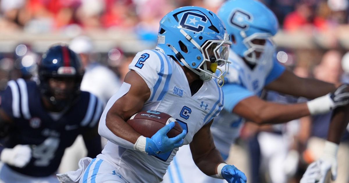 No. 6 Ole Miss trounces The Citadel in college football