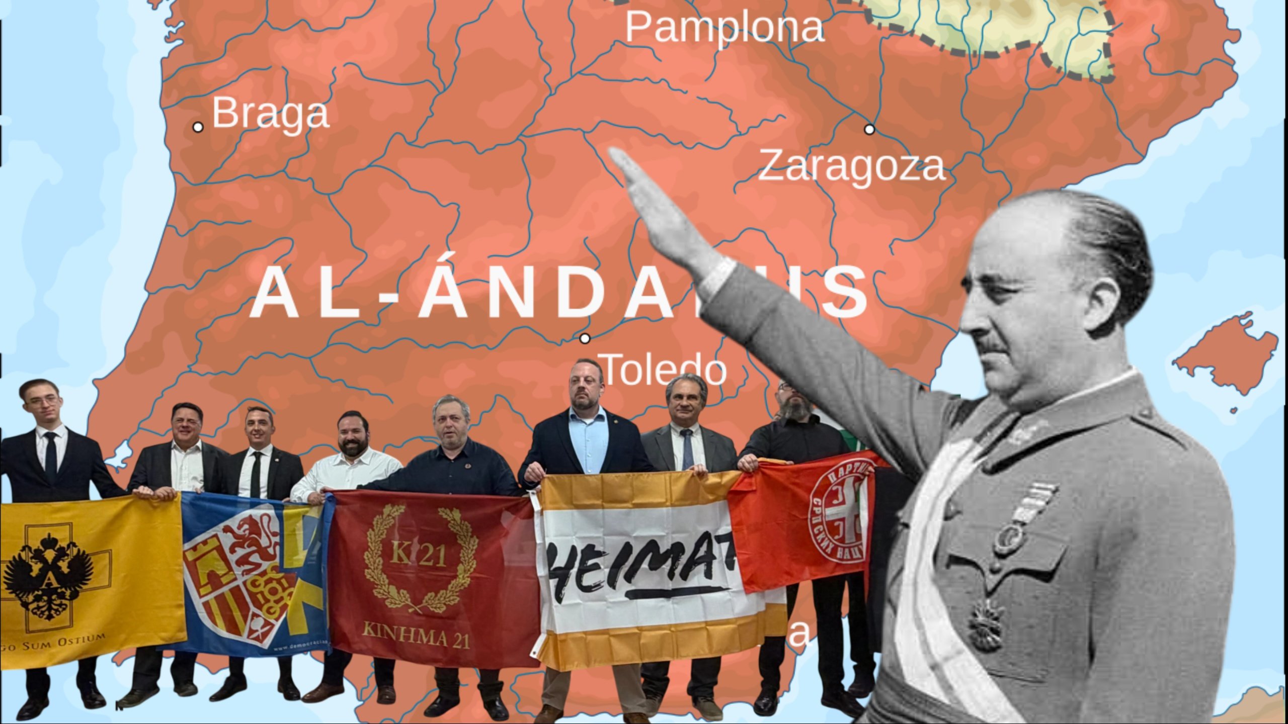 OP INVESTIGATES: Inside the sinister force calling for a 'second reconquest' to banish Muslims from Europe - as Spain’s far right celebrates 50th anniversary of dictator Franco’s death