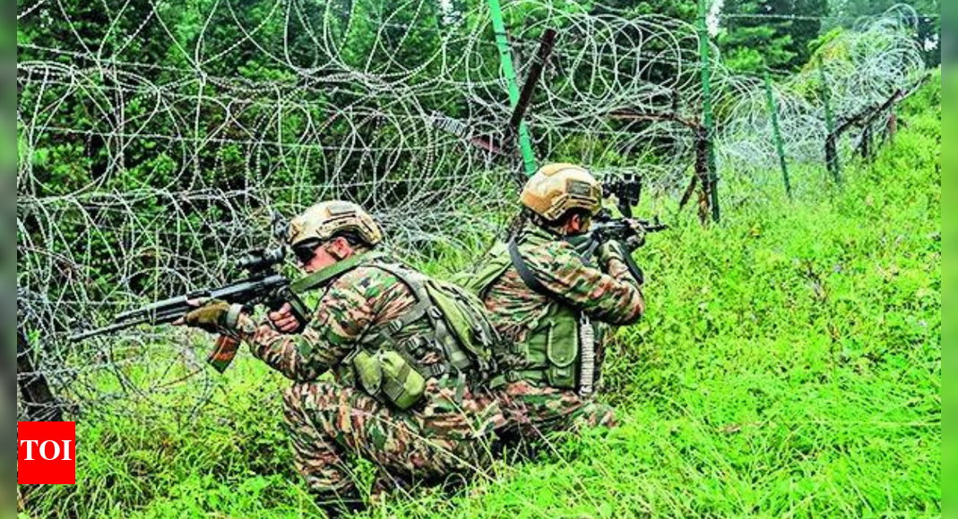 Operation Pimple: Army foils infiltration attempt in J&K's Kupwara; 2 terrorists killed in encounter | India News