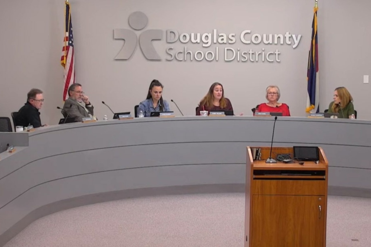 Outgoing Douglas County School Board rejects charter school contract extensions, debates trans student policy