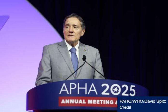 PAHO calls for stronger regional health security at the 2025 annual meeting of the American Public Health Association
