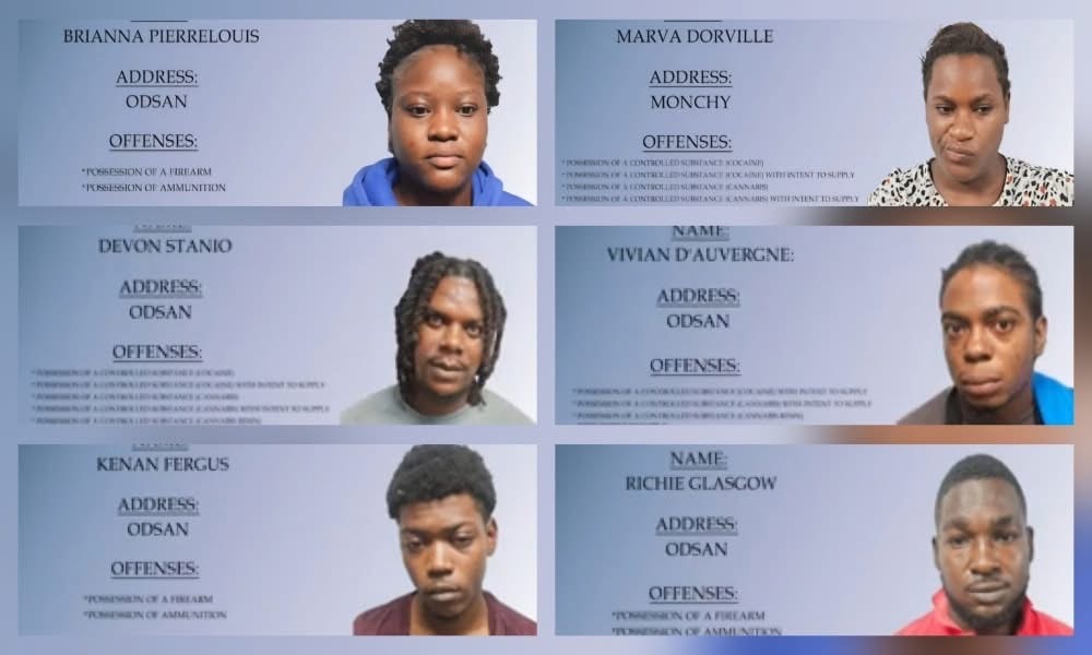 Police nab six in Odsan for drugs, firearm, ammunition