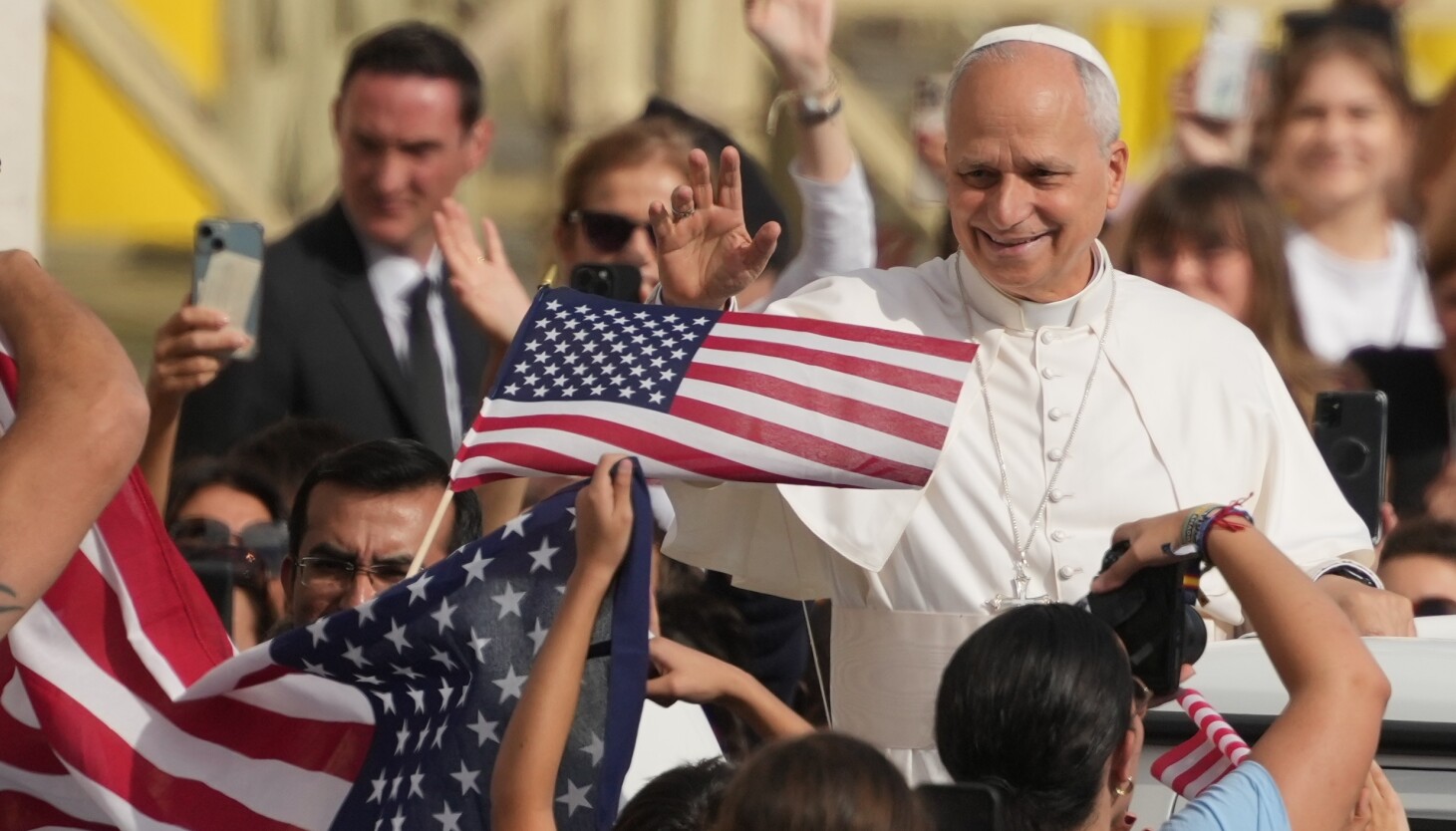 Pope Leo: Come home and use message of love to combat anti-immigration raids
