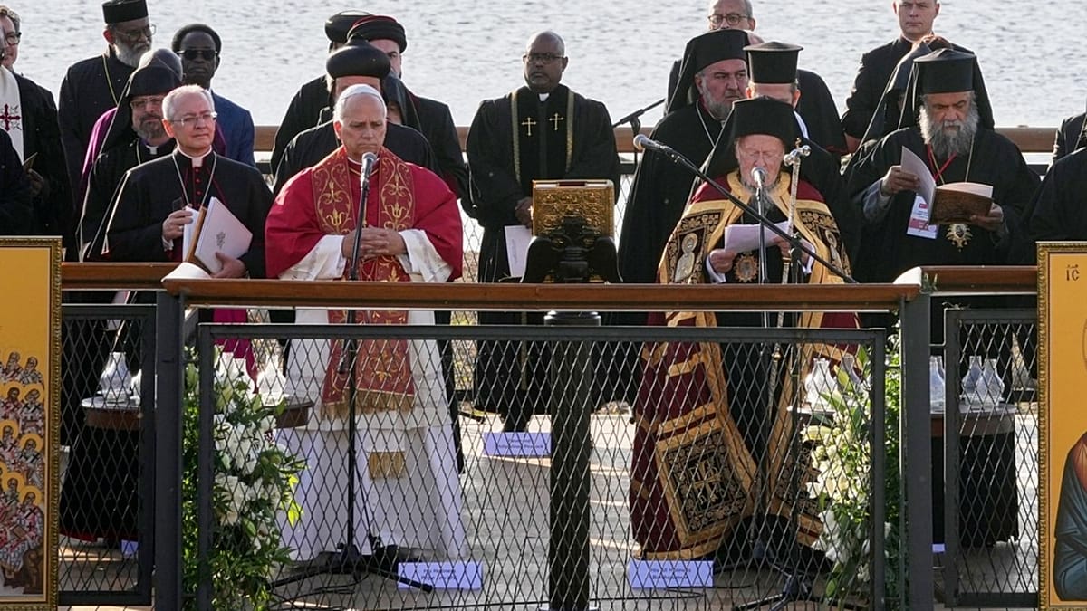 Pope Leo XIV calls for unity of the Christian world during Nicaea ceremony